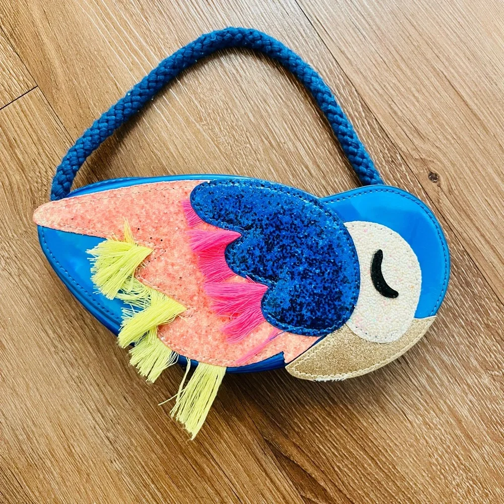 Colorful Parrot Kids Bag - Picture 1 of 2